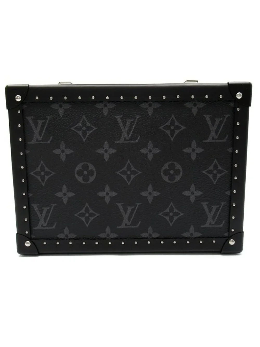 Louis Vuitton Clutch Box Monogram Eclipse Black